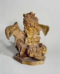 Autoportret z chimerą (1880)