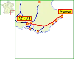 Mapa A8