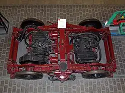 Wózek tramwajowy typu skrzynkowego