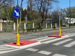 Azyl dla pieszych typu Olimpia AS AN i AW