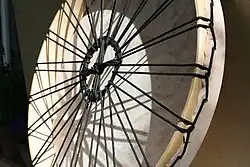 bęben szamański z naciągiem sznurkowym