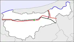 Położenie wsi na mapie gminy