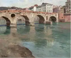 Ponte Pietra, Werona  1894