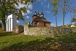 Zabytkowa cerkiew w Bałuciance