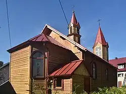 Widok od strony prezbiterium