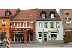 Zabudowa przy ul. Kościelnej (Kirchstraße)