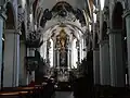 Klasztor Schussenried, wnętrze kościoła