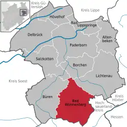 Plan Bad Wünnenberg