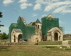 Katedra w trakcie remontu (2010)