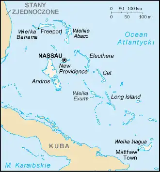 Mapa opisywanego kraju