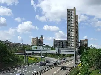 Balfron Tower widziany od strony południowej