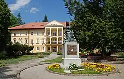 "Alžbeta" i pomnik Elżbiety Bawarskiej