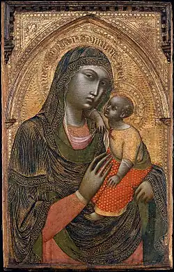 Madonna z Dzieciątkiem, lata 60. XIV w., Museum of Fine Arts w Bostonie