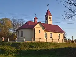 Widok od strony prezbiterium