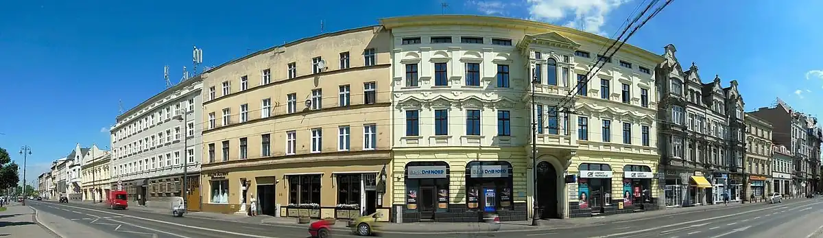 Pierzeja północna ulicy