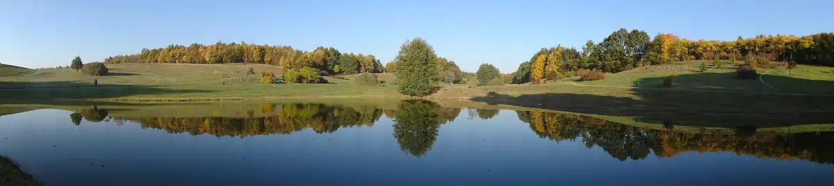 Ogród Botaniczny w Bydgoszczy - staw w północnej części ogrodu