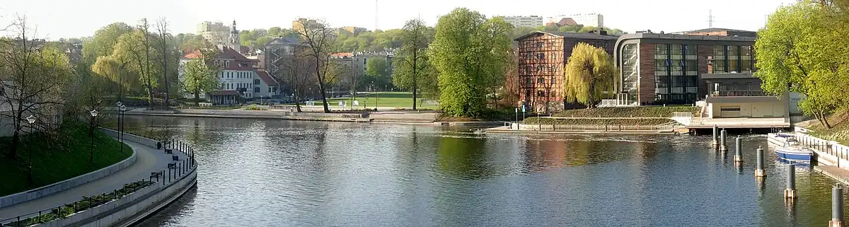 Północne nabrzeże Wyspy Młyńskiej