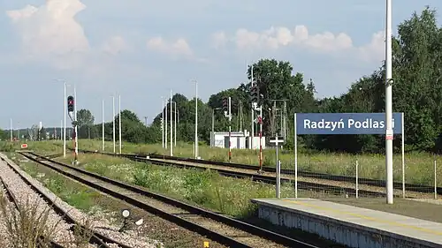 Południowo-wschodni kraniec stacji, 2020