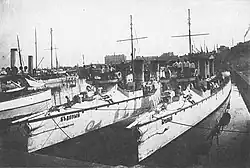 Niszczyciele Brawyj i Biedowyj między 1902 a 1905 rokiem