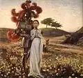 Richard Bergh, Rycerz i panna, 1897
