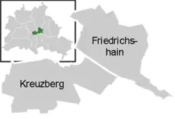 Plan Friedrichshain-Kreuzberga