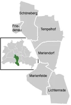 Plan Tempelhof-Schöneberga