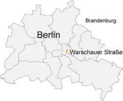 Plan przebiegu ulicy