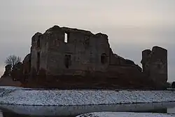 Narożnik domu zamkowego