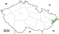 Plan Chráněná krajinná oblast Beskydy