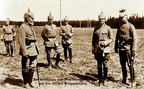 na froncie wschodnim, rok 1916
