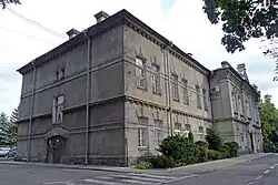 Budynek koszarowy – obecnie sztab