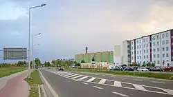 DW812 jako ul.&nbsp;Janowska w Białej Podlaskiej