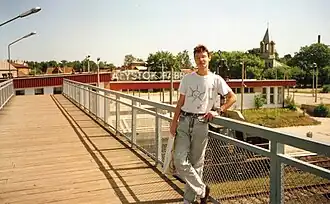 Stacja w lipcu 1992 roku.