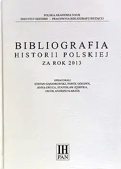 Bibliografia historii polskiej za rok 2013
