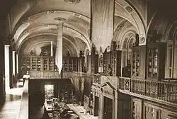  Sala główna biblioteki w 1932 roku
