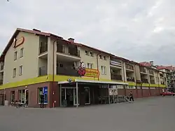 Bloki w północnej części osiedla