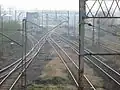 Stacja Bierawa. Widok w&nbsp;stronę Raciborza