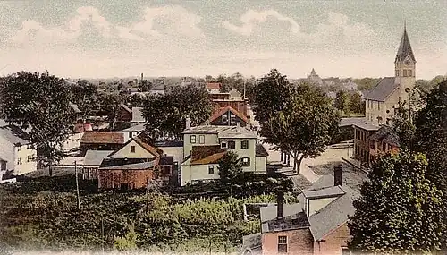 Epping z lotu ptaka (1906)