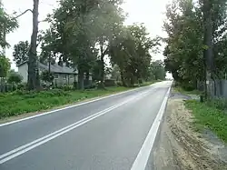 Droga wojewódzka 720 w Biskupicach