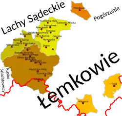 Mapa grupy etnicznej