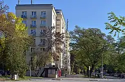 Osiedle od strony Parku Ratuszowego (os. Słoneczne 1).