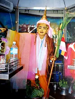 Bo Bo Gyi z Pagody Sule w Rangunie