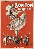 Plakat Bon Ton Burlesques