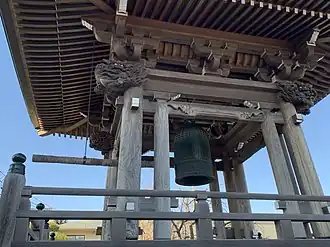 Bonshō w świątyni Kannō-ji, w dzielnicy Edogawa, Tokio