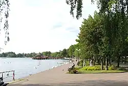 Bulwar nad Jeziorem Drwęckim