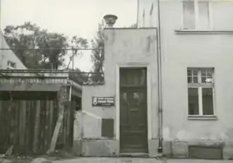 Dobudówka z gazonem