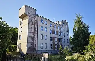 Do 1975 szpital, teraz DPS