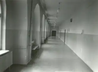 Korytarz szkolny 1. piętro, 1997