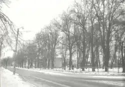 Park, były cmentarz, ok. 1993