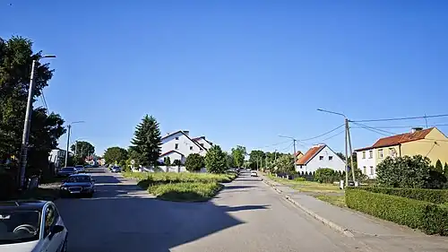 Skrzyżowanie ul.&nbsp;9&nbsp;Maja z ul.&nbsp;Wspólną